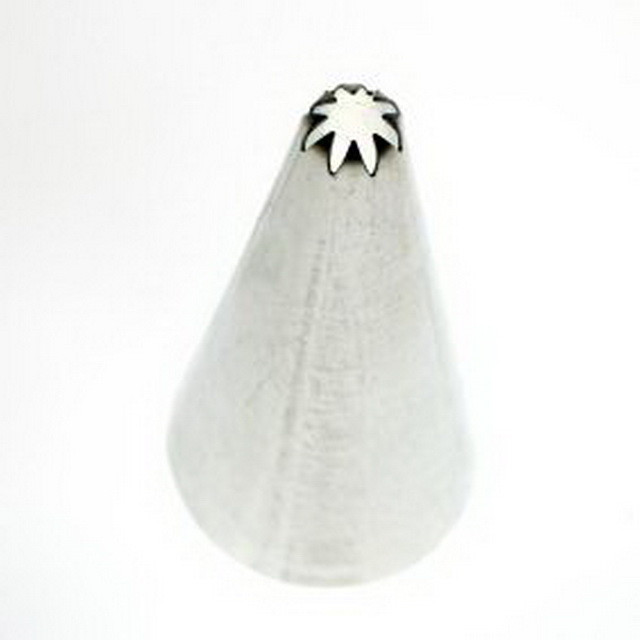 Zdobící špička klopená 6mm-8 zubů