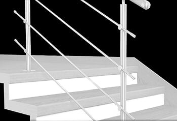 Topstep FLEX Schodová podstupnice Bílá