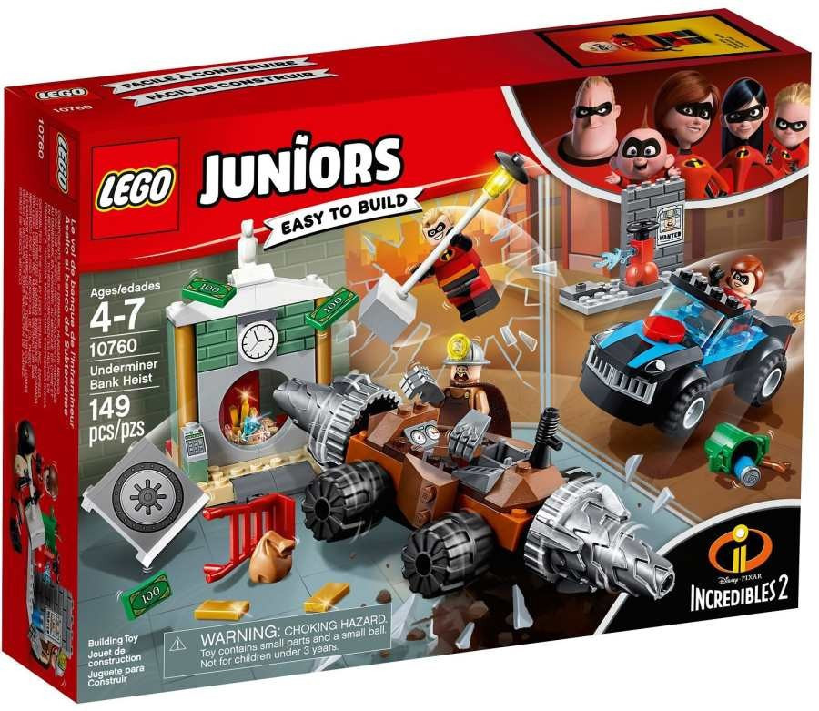 Lego LEGO Juniors 10760 Bankovní loupež Podkopávače