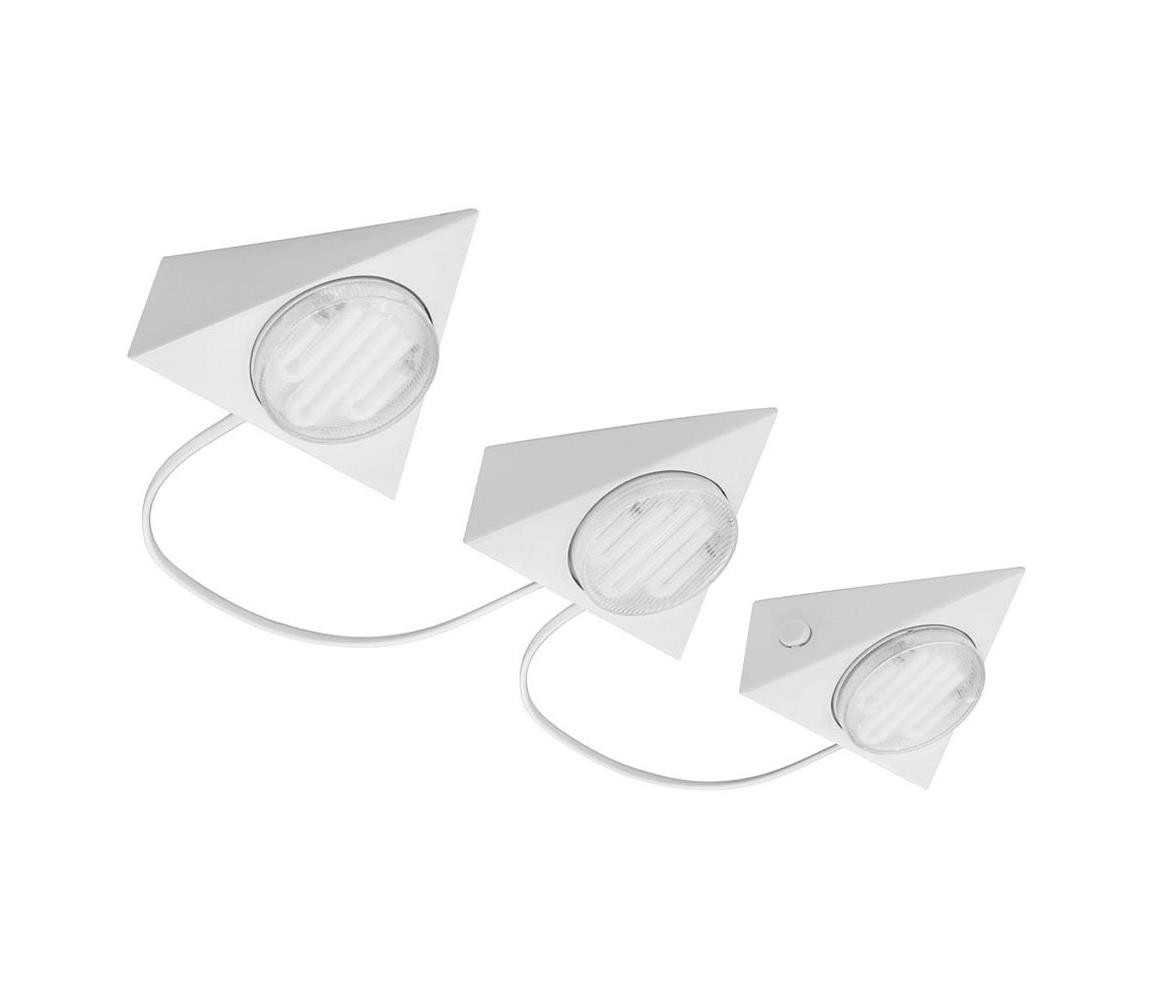 Eglo Eglo 89606 - SADA 3x Bodové svítidlo KOB 1 3xGX53/7W/230V