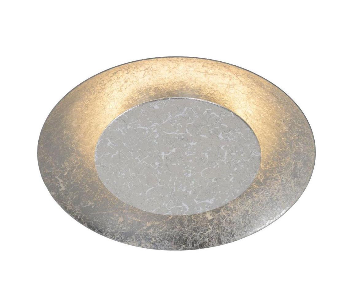 Lucide Lucide 79177/06/14 - LED stropní svítidlo FOSKAL LED/6W/230V 21,5 cm stříbrné