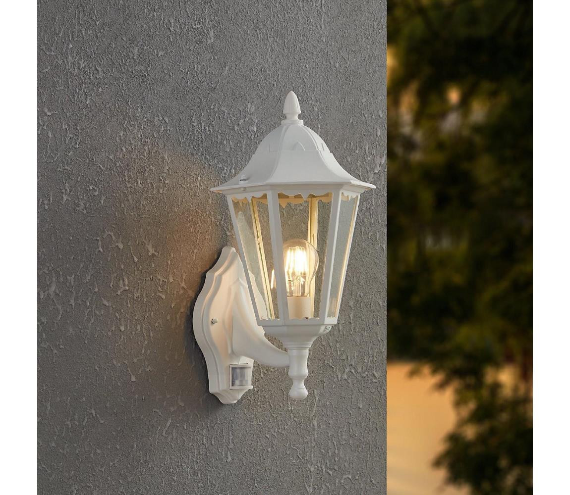 Eglo Eglo 93447 - Venkovní nástěnné svítidlo s čidlem NAVEDO 1xE27/60W/230V IP44