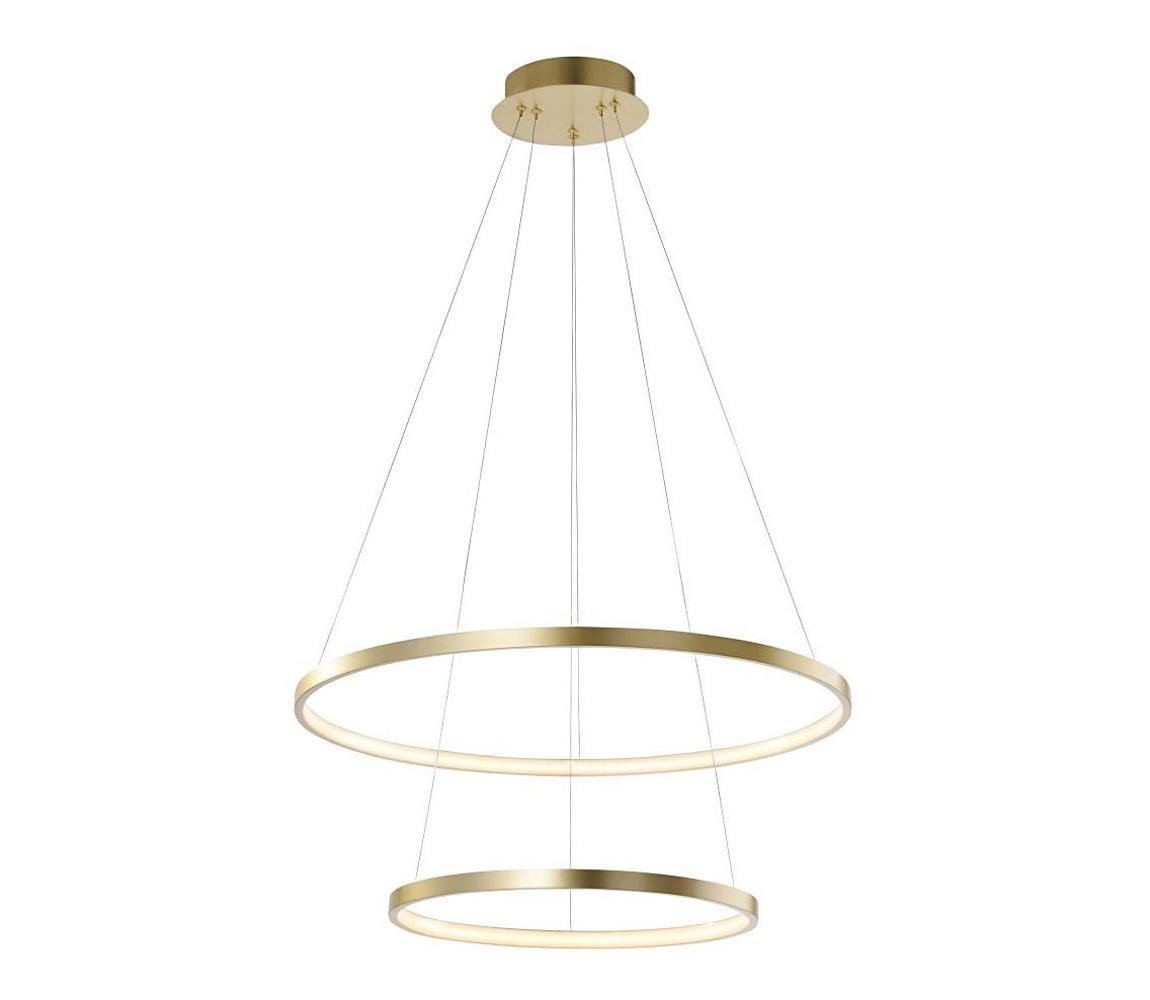 Leuchten Direkt Leuchten Direkt 11525-12 -LED Lustr na lanku CIRCLE 1xLED/18,5W/230V + LED/23,5W