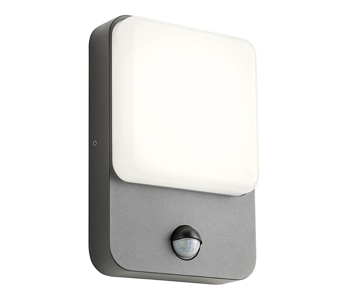 Redo Redo 90133 - LED Venkovní nástěnné svítidlo se senzorem COLIN 1xLED/9W/230V IP54