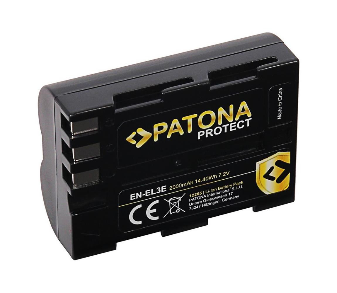 PATONA PATONA - Aku Nikon EN-EL3e 2000mAh Li-Ion Protect