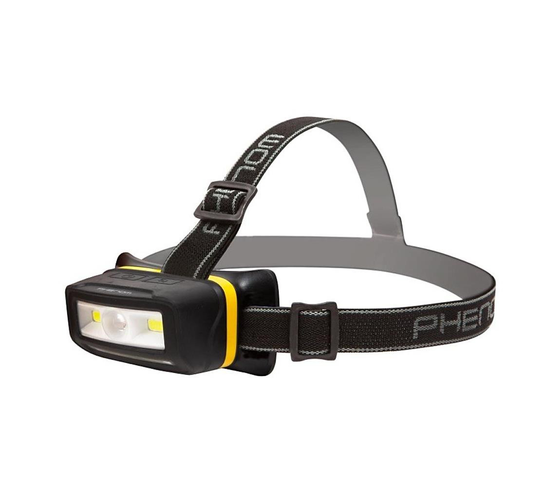 LED Čelovka se senzorem LED/13W/Li-ion 1500mAh IP65