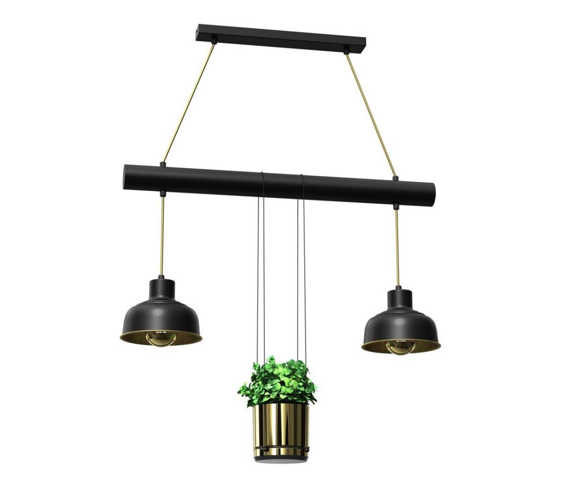 Lustr na lanku FLORA 2xE27/60W/230V