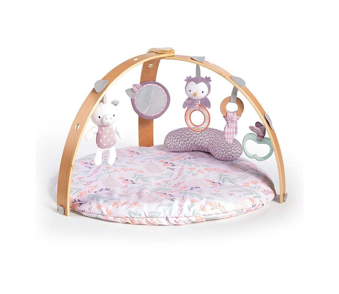 Ingenuity Ingenuity - Dětská hrací deka CALLA růžová