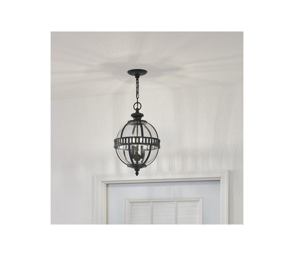 Elstead Kichler KL-HALLERON-8M - Venkovní lustr na řetězu HALLERON