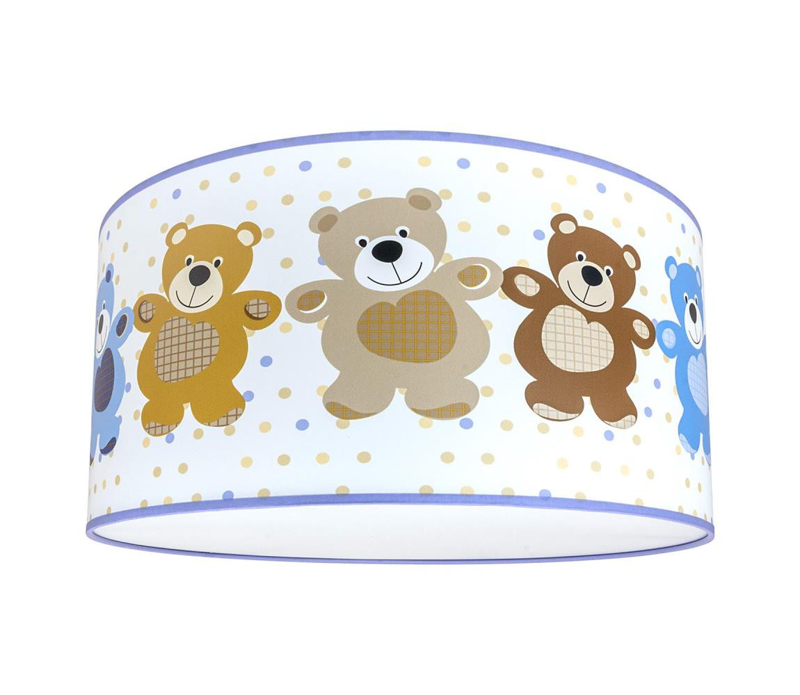 Dětské stropní svítidlo BEARS 2xE27/60W/230V bílá