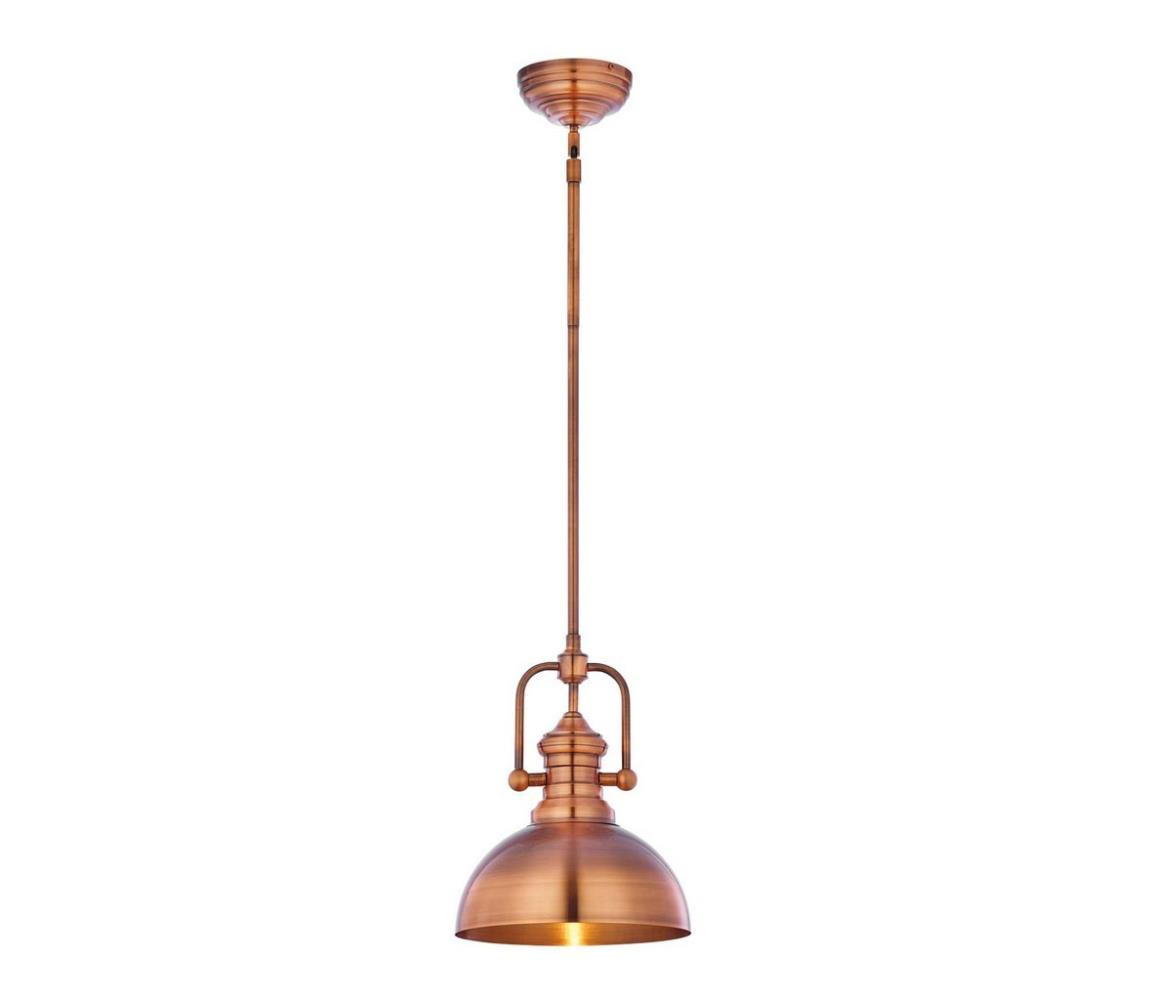 Jupiter Jupiter 1788 - PT 1  - Lustr na tyči PLATINO 1xE27/60W/230V měděná