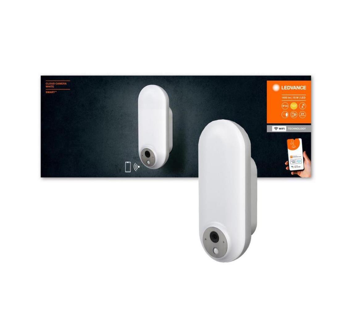 Ledvance Ledvance -  LED RGBW Venkovní svítidlo se senzorem a kamerou LED/15W/230V IP44