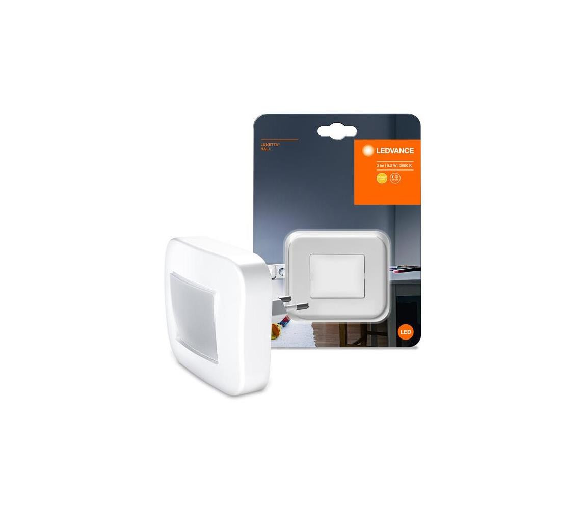 Ledvance Ledvance - LED Noční světlo se senzorem LUNETTA LED/0,2W/230V 3000K