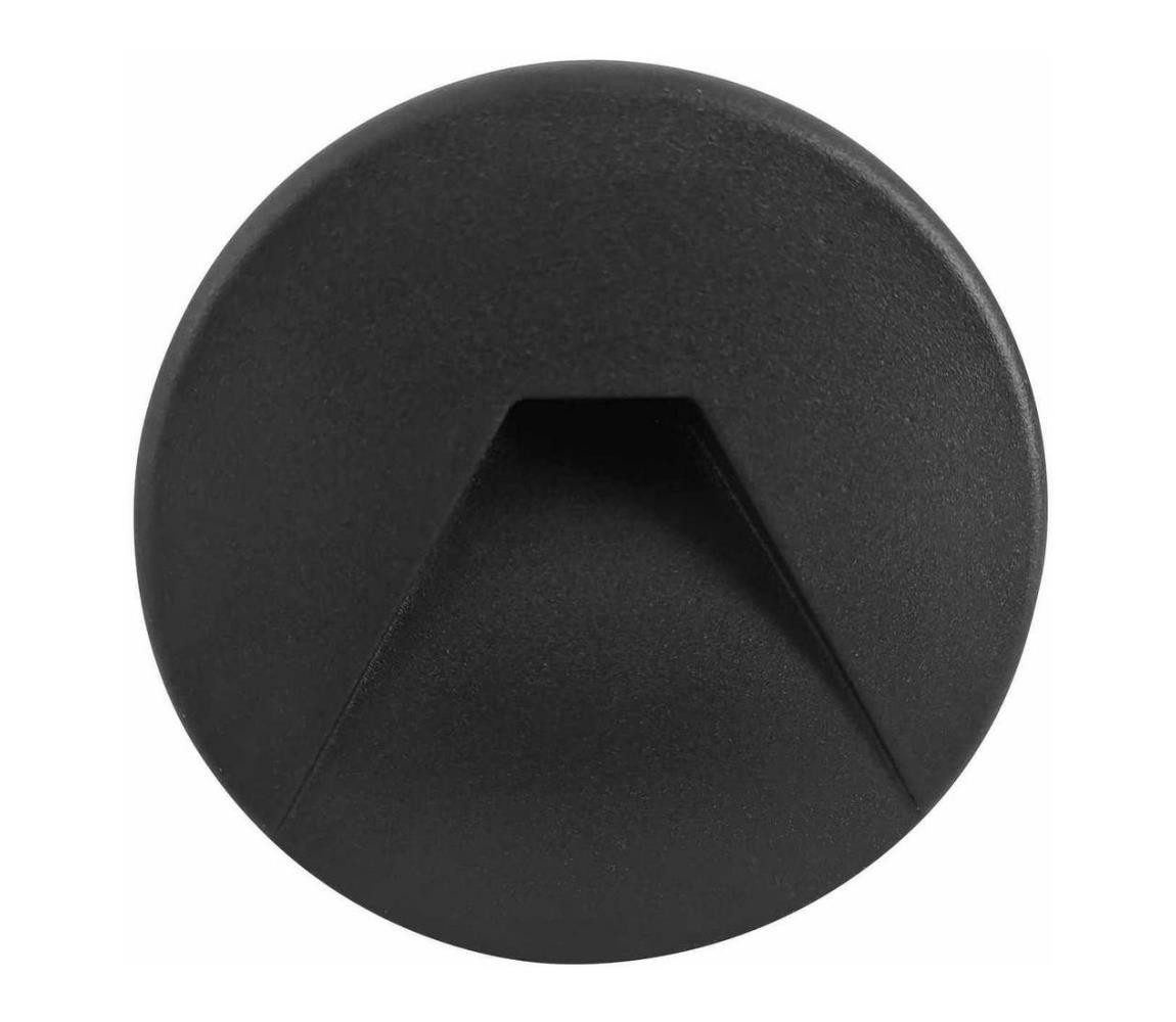 Greenlux LED Venkovní schodišťové svítidlo DECENTLY LED/1,5W/230V IP44 černá