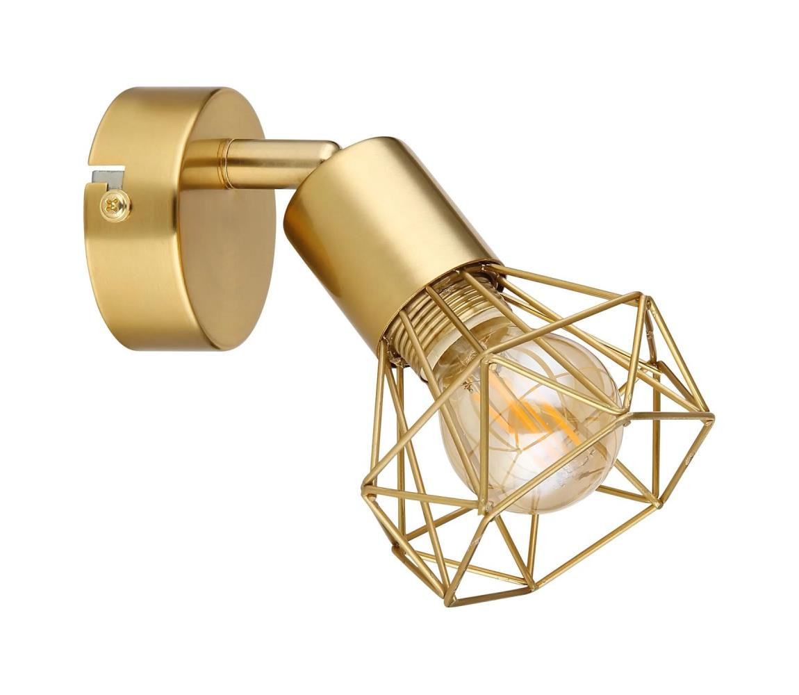 Globo Globo 54802GB-1 - Nástěnné bodové svítidlo XARA I 1xE14/40W/230V zlatá