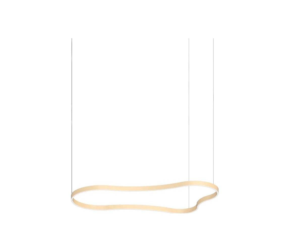 Ideal Lux Ideal Lux - LED Lustr na lanku WAVES LED/54W/230V CRI 90 mosaz