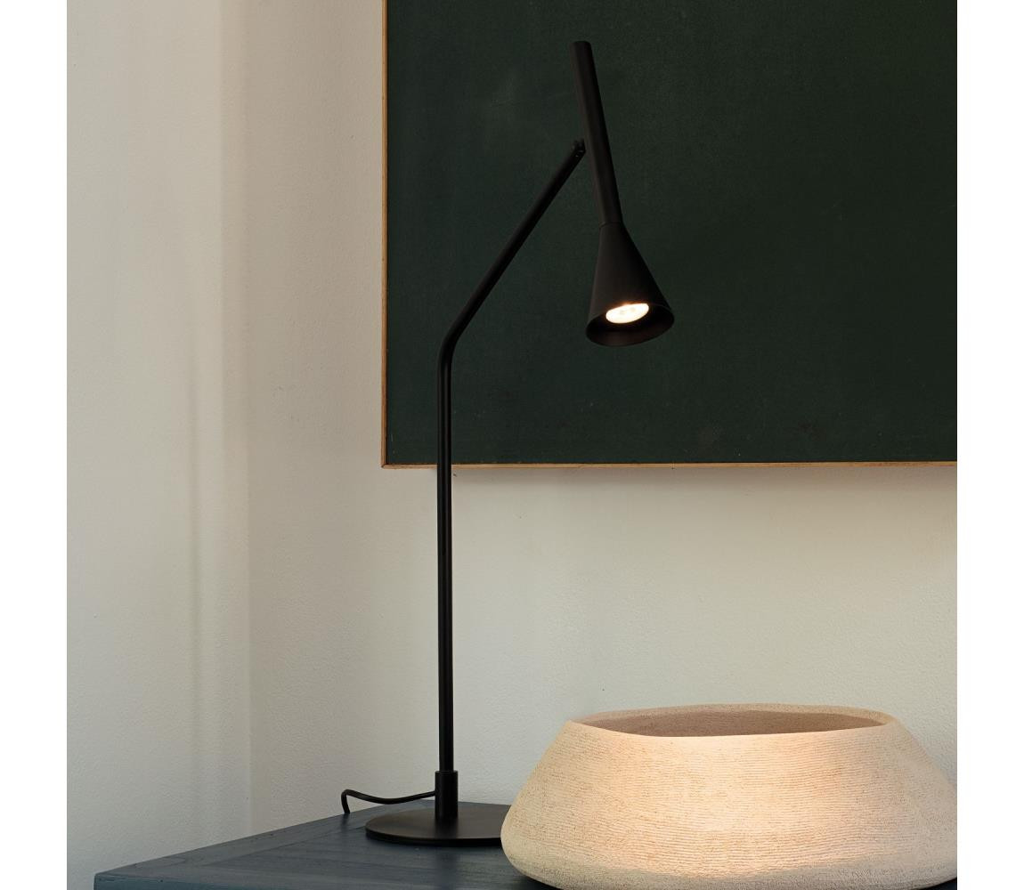 Ideal Lux Ideal Lux - LED Stmívatelná stolní lampa DIESIS LED/6,5W/230V CRI 90 černá