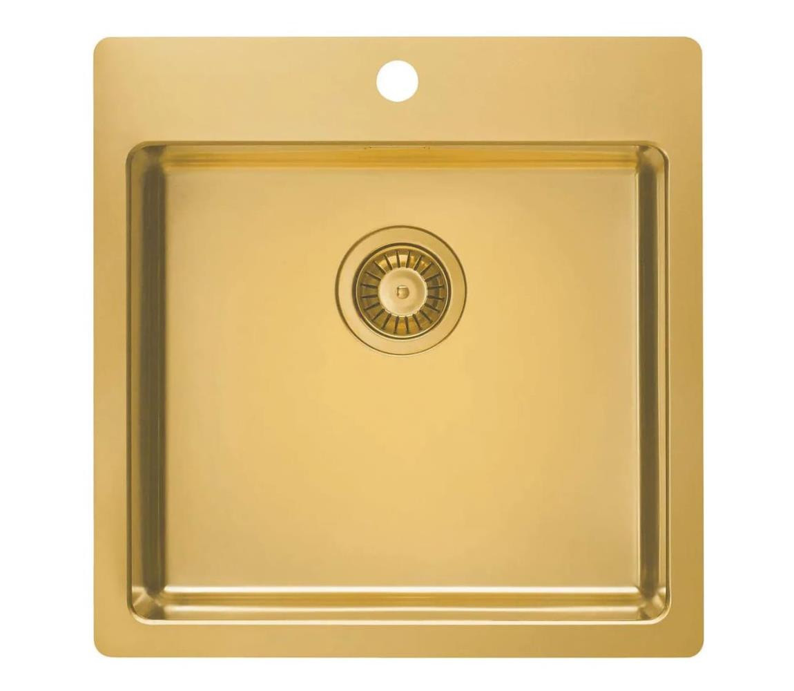 ALVEUS ALVEUS 1107052 - Kuchyňský dřez PURE 52,5x51,5 cm monarch bronz