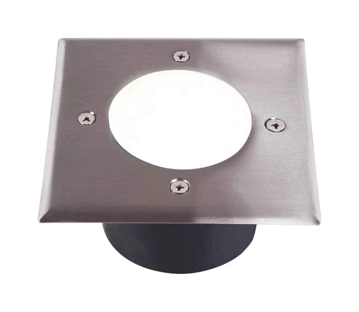 LED Nájezdové svítidlo MIVO LED/3W/230V 12x12 cm IP67 matný chrom