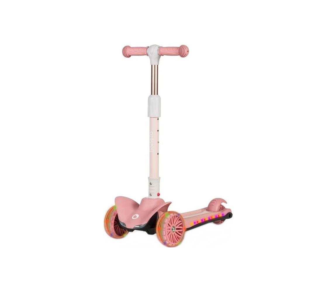 Lionelo Lionelo - Dětská koloběžka TIMMY růžová