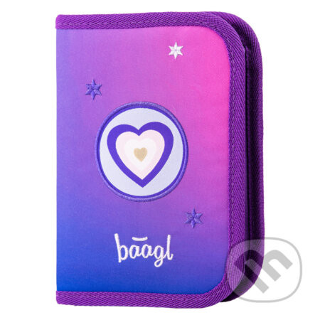 Školský peračník jednoposchodový Baagl Srdce - Baagl