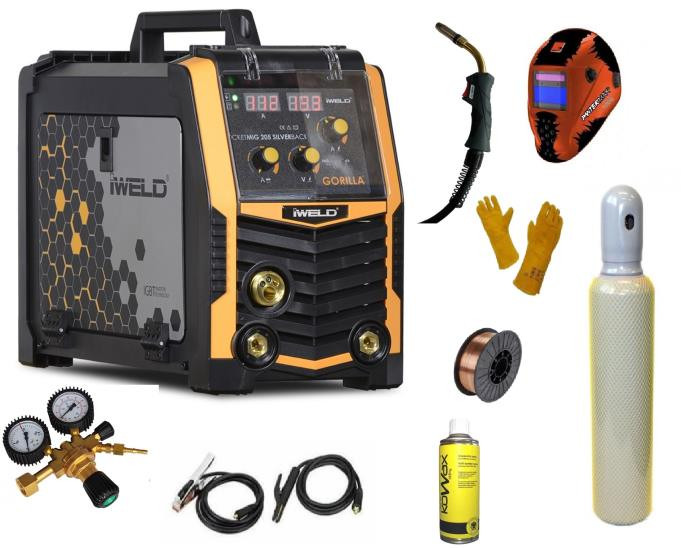 iWELD Svářečka PocketMig 205 SilverBack - SET