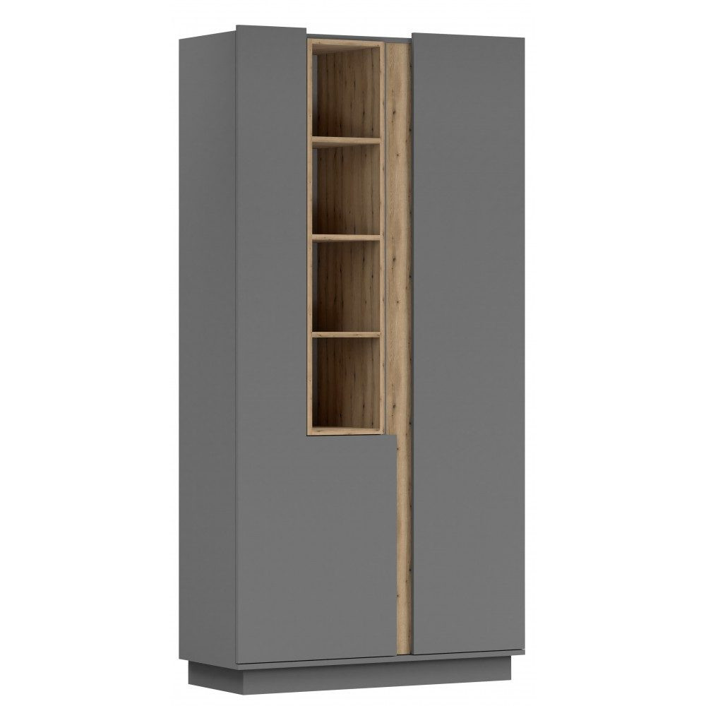 Idzczakmeble Vysoký regál 08 - GREY II