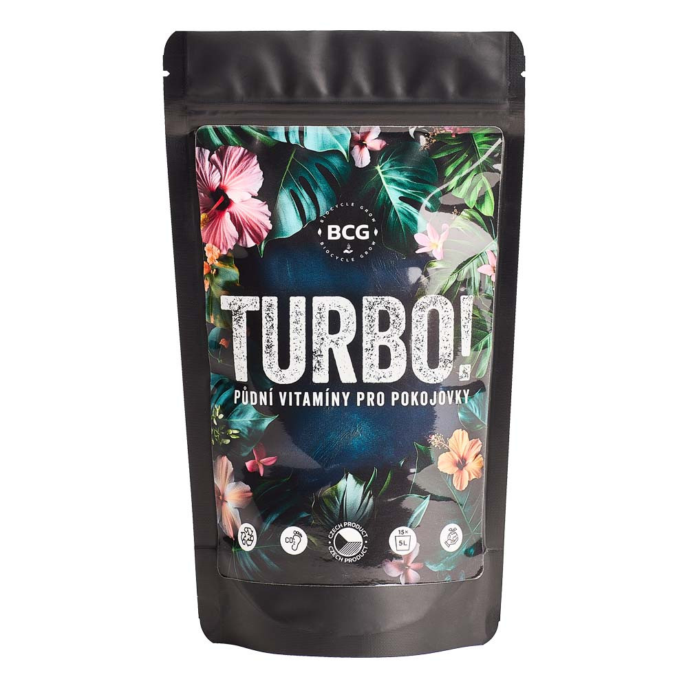 Bio Cycle Grow s.r.o. TURBO! Půdní vitamíny pro pokojové rostliny 300 ml
