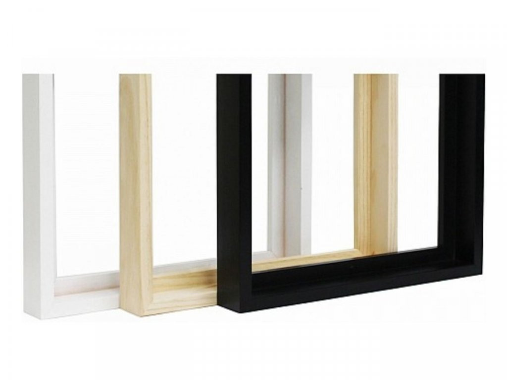 MALUJEŠ Dekorační rám - FLOATING 40x60 cm Barva: Dub