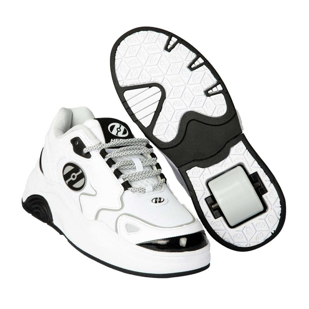 Heelys - Mega Pro - White/Black - koloboty Velikost boty: 44,5
