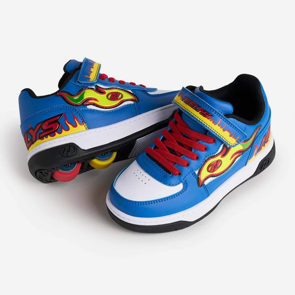 Heelys X2 - Rezerve X2 - Blue/White/Red/Yellow - koloboty Velikost boty: 30