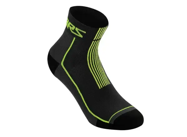Alpinestars Summer 9 ponožky black/acid yellow vel. L (44-47)