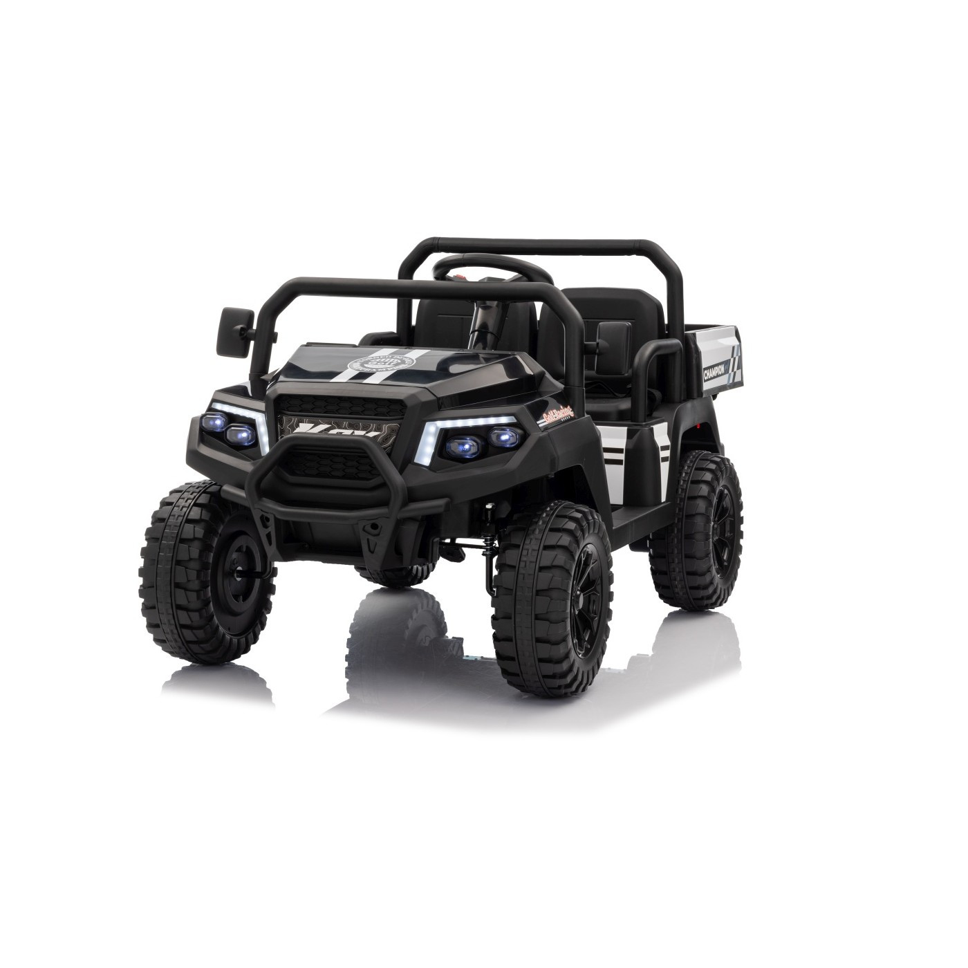 mamido Dětské elektrické autíčko Pick-Up Champion 24V černé