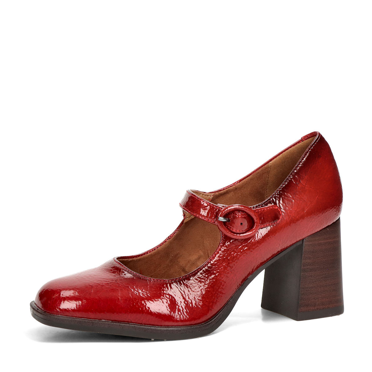 Tamaris dámské stylové lodičky - červené - 36