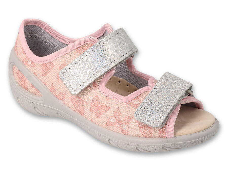 BEFADO 063X014 SUNNY dívčí sandálky motýlci 29 063PX014_29