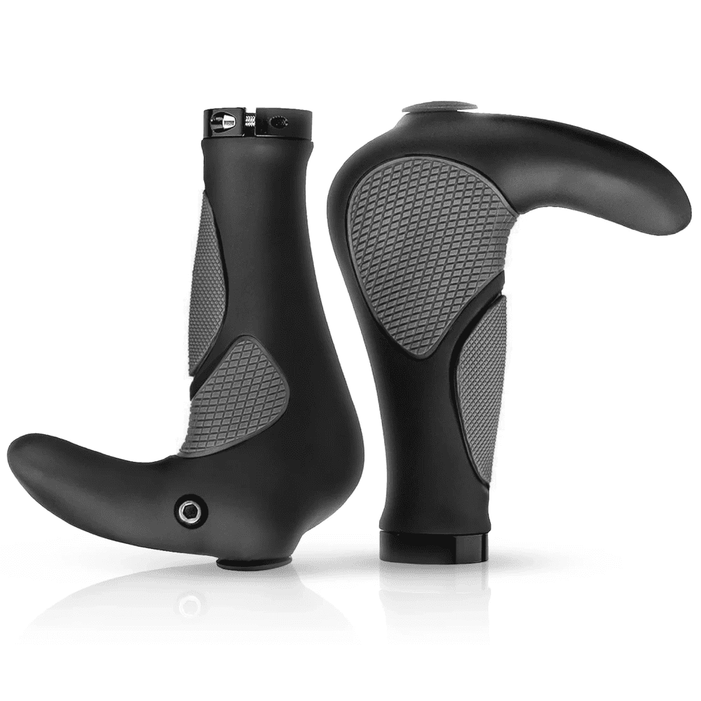 Interlook Ergonomické gripy na kolo | Protiskluzové gumové rukojeti TPR | BHD-233-G 5301
