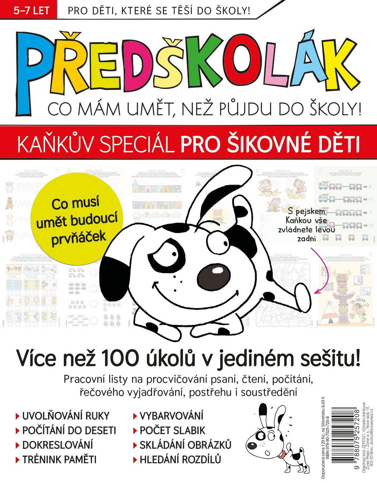 Předškolák speciál – Kaňkův speciál pro šikovné děti - Kolektiv
