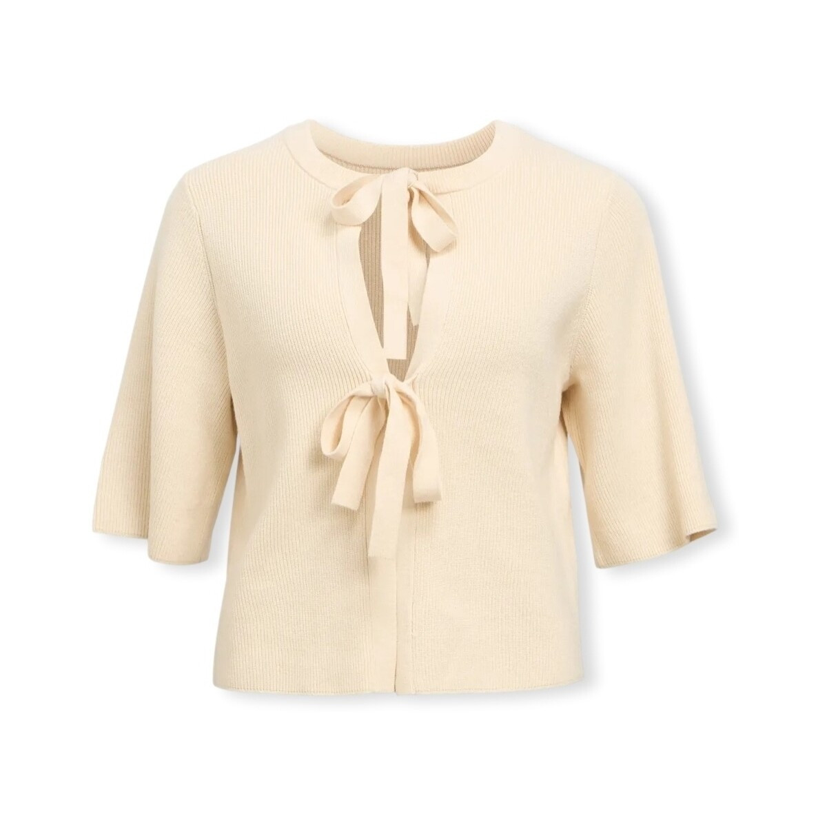 Object  Noos Julla Parvi 2/4 Cardigan - Sandshell  Béžová