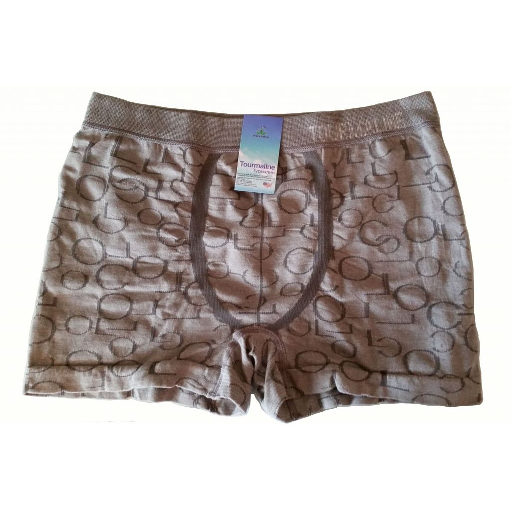 GreenWorld Boxerky bavlněné s turmalínem - šedé, XXL