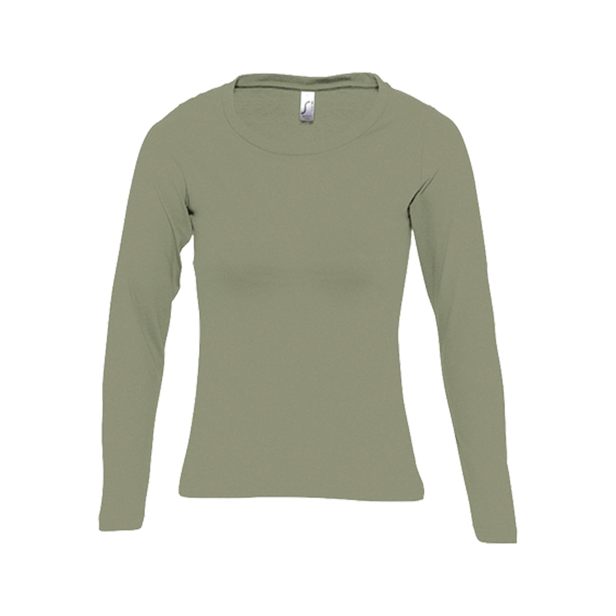 Triko dámské dlouhý rukáv Alex Fox Classic Long - olivové, XXL