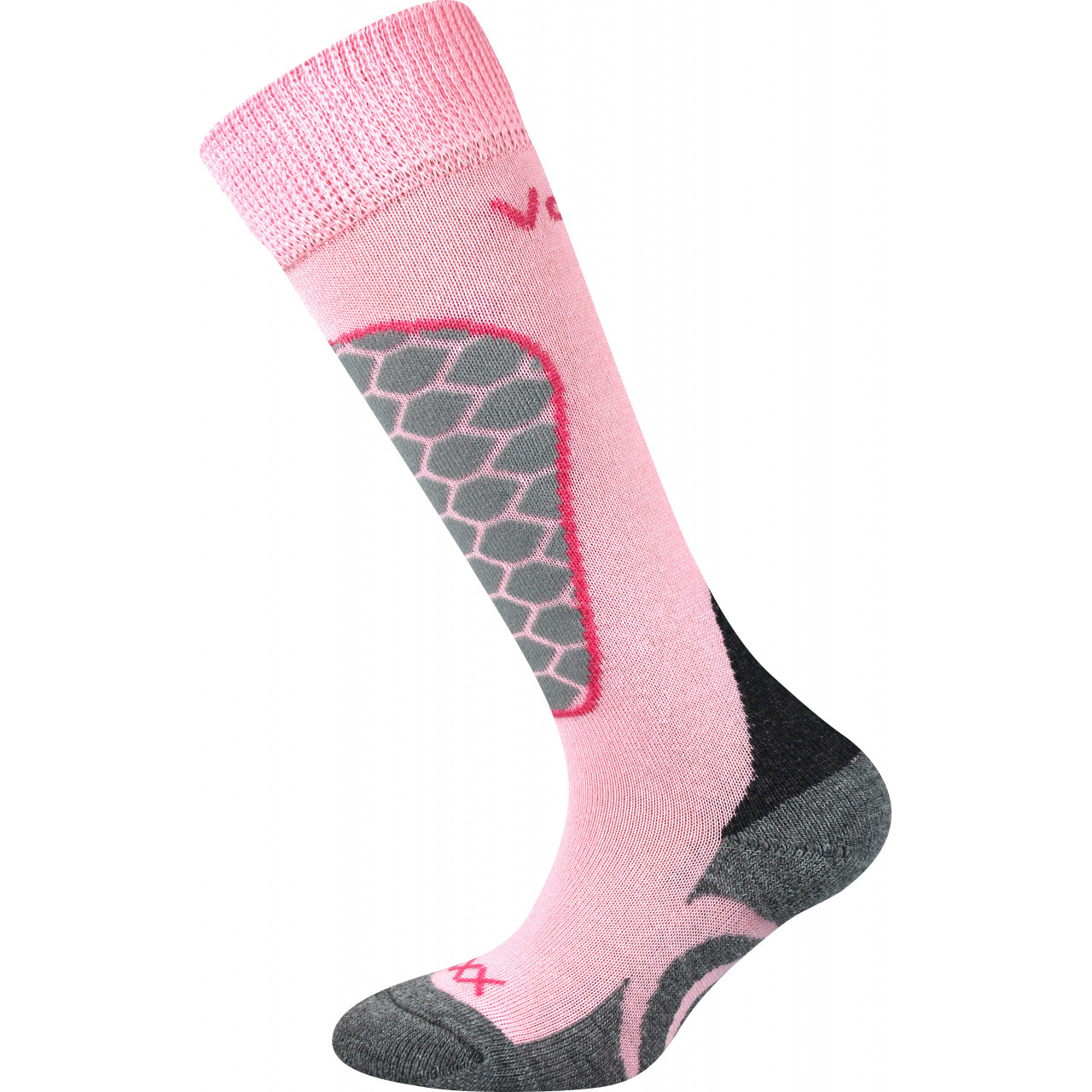 Podkolenky dětské sportovní Voxx Lomaxik - růžové, 35-38