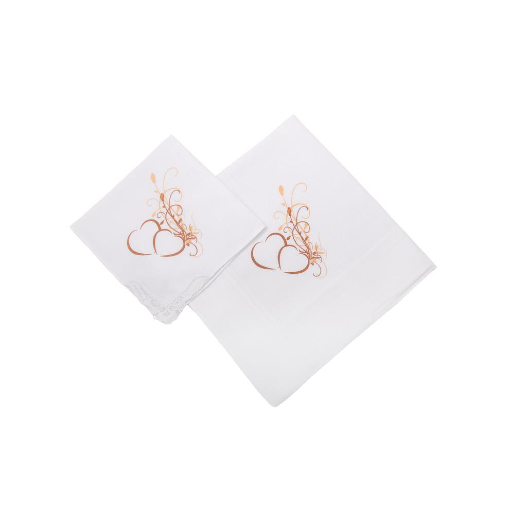 Dámský kapesník svatební Etex L22 1 ks - bílý