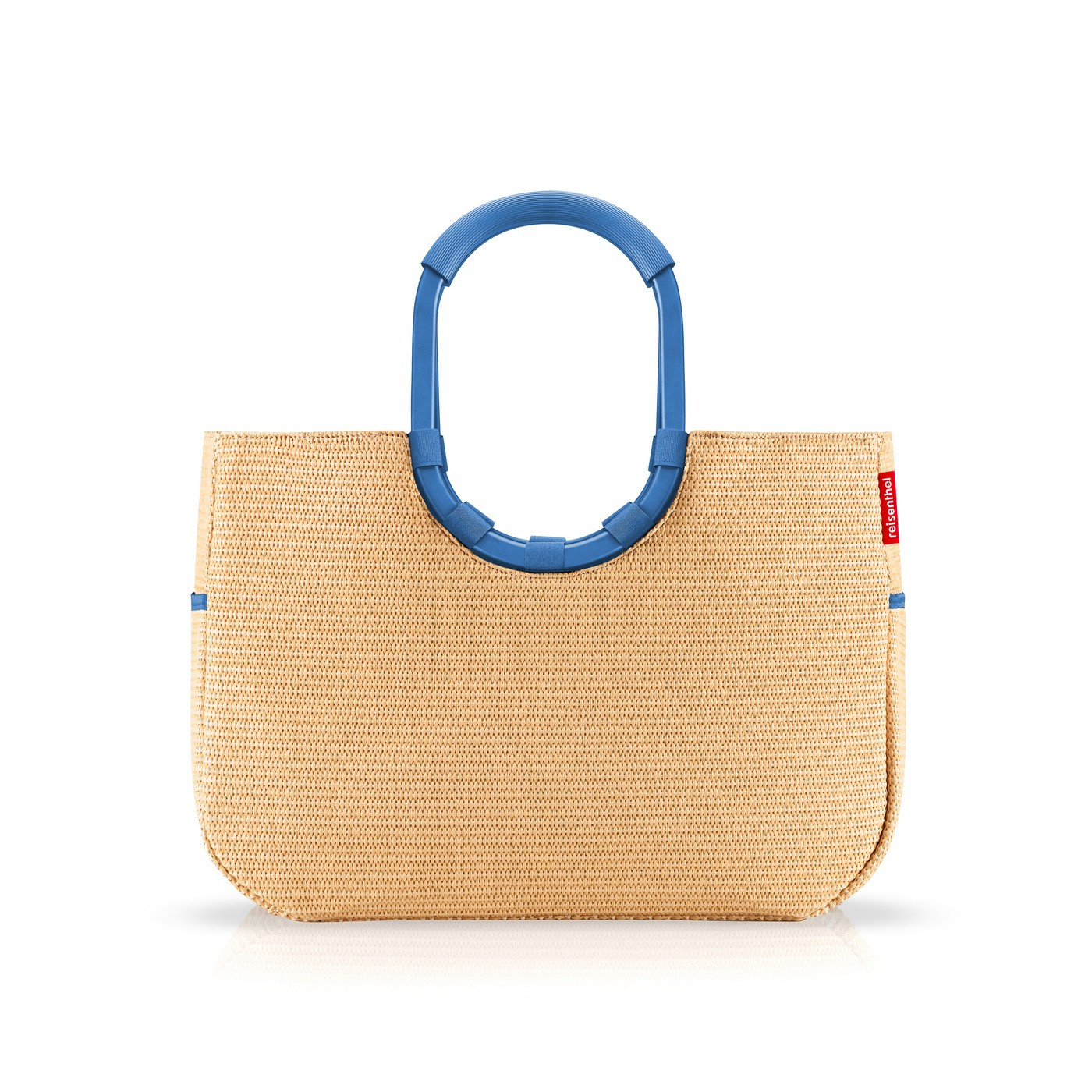 Nákupní taška Reisenthel Loopshopper L Frame Raffia blue