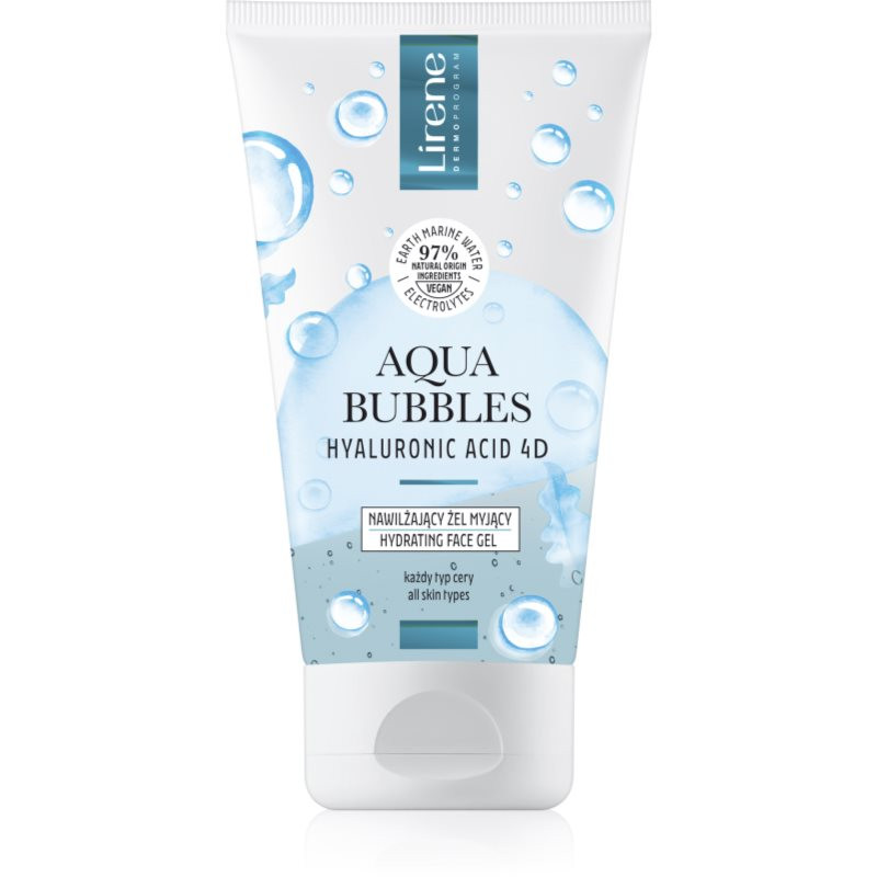 Lirene Aqua Bubbles hydratační mycí gel 150 ml