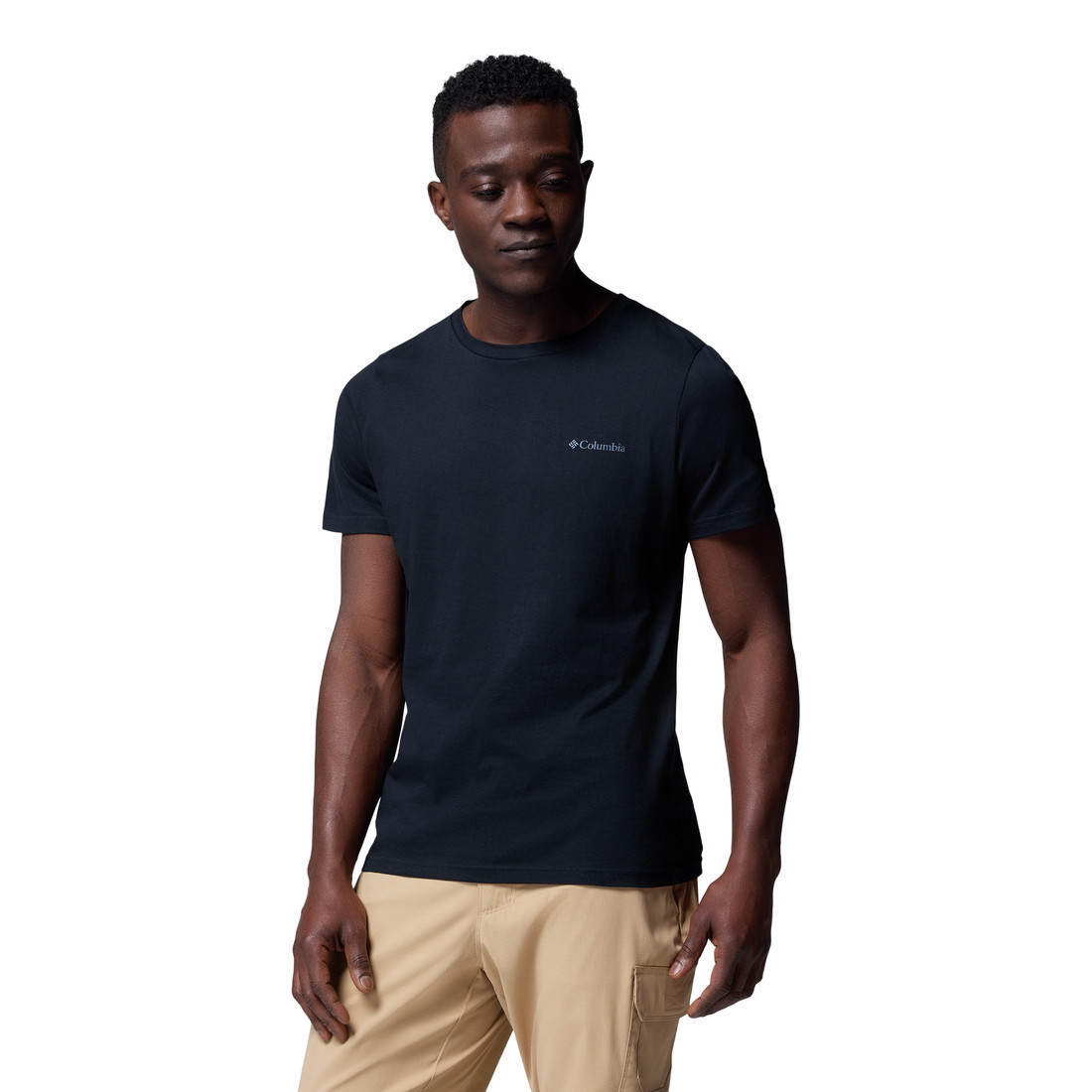 Pánské triko Columbia Rapid Ridge™ Back Graphic Tee II Velikost: L / Barva: černá/modrá