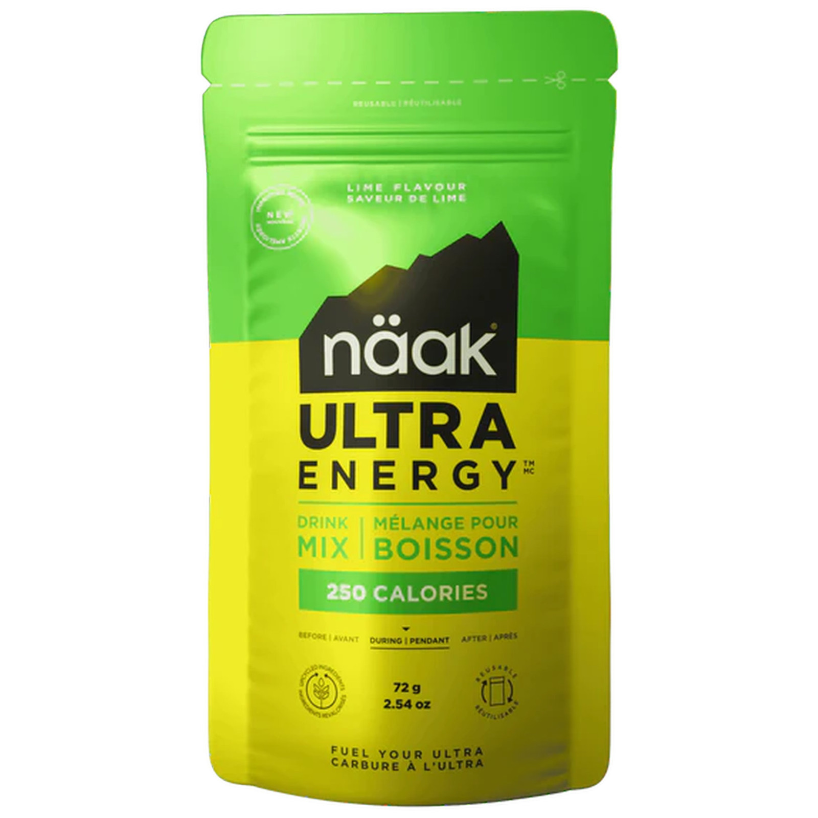 Energetický drink Näak Lime - Ultra Energy™ Drink Mix (72g)