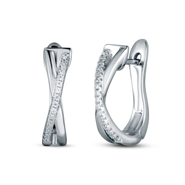 Náušnice se syntetickými kameny 136-404-008395-0000