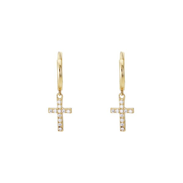 Náušnice se syntetickými kameny 236-573-006668 2.50g