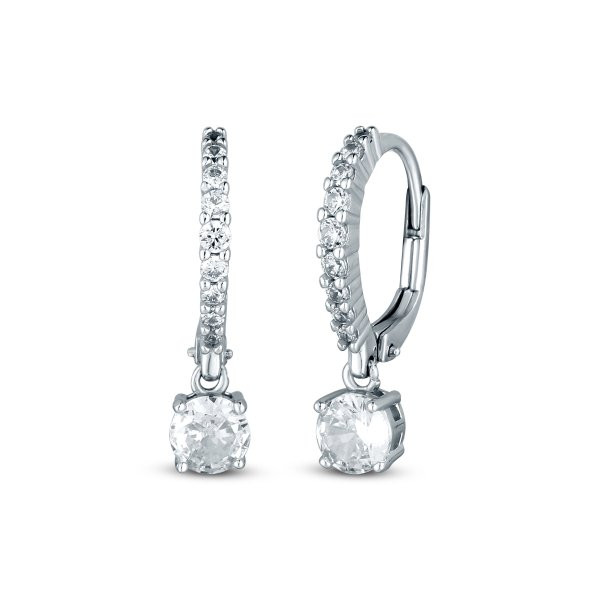 Náušnice se syntetickými kameny 136-404-009543-0000