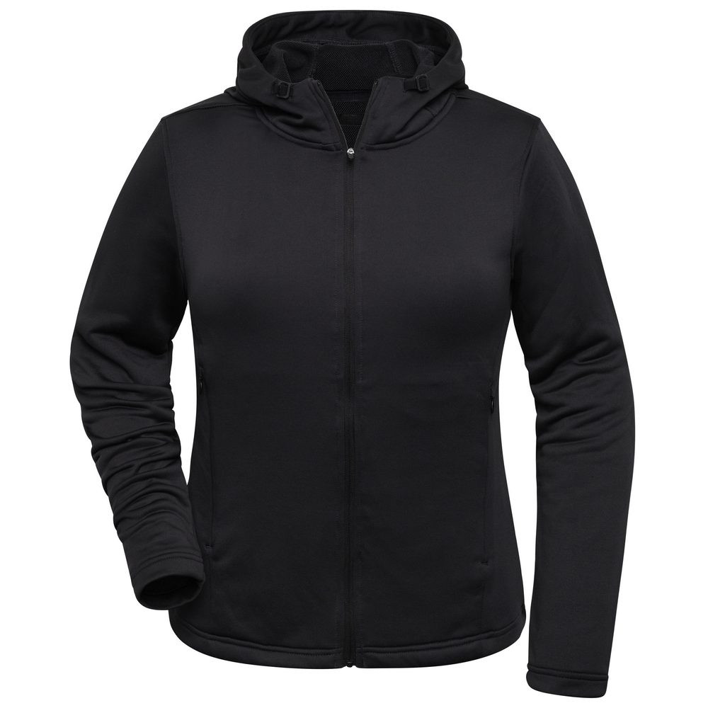 James & Nicholson (Daiber) Dámská sportovní mikina JN531 - Černá | L